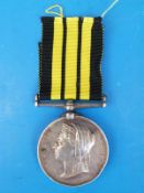 A Victorian Ashanti medal awarded to 1955 Pte C Millar 42nd Highlanders 1873-4