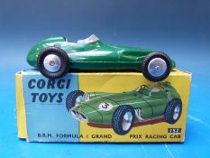 Corgi Toys diecast model B.R.M Formula 1 Grand Prix racing car, 152, in original box.