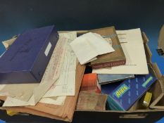 A quantity of ephemera relating to C.T.
