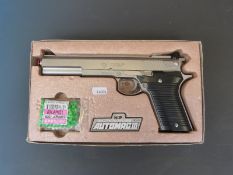 A Marui Automag III BB airsoft pistol in original box