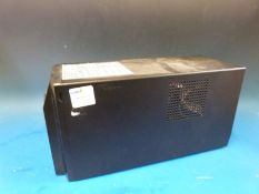 A Smart-UPS uninterruptible power supply unit in original box