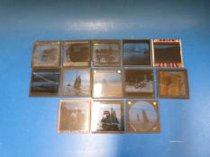 A collection of slides to include yacht race images,