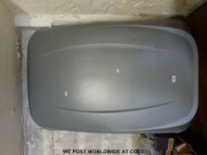A medium 'Mont Blanc' lockable vehicle roof box,