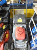 A Honda HRB476C lawn mower with OHC engine