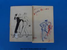 Helen McKie (1889-1957) two original artwork booklets including one for Keith Bradbury of Regent