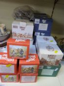 Twenty four various boxed Lilliput Lane models including The Old Forge, Clockmaker's Cottage,