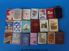 A tray of children's card games, novelty etc,