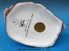 A Michael Sutty Pottery figure of Napoleon Bonaparte on horse back (23cm tall)