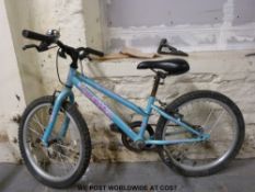 A BMX bike together with another similar example