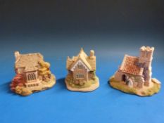 Thirteen Lilliput Lane boxed cottages (white box era) to include 