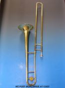 An anonymous cased trombone