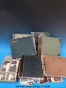 Approximately 10 photograph albums, mainly first half of the 20thC including Switzerland, UK,