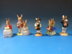 A collection of Royal Doulton Bunnykins figures comprising 