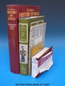 A collection of books including 