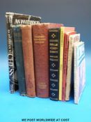 A collection of card and chess game books to include 
