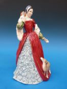 A limited edition Royal Doulton figurine 'Anne Boleyn' HN3232