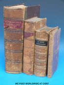 A selection of volumes including Walkingame's 'The Tutor's Companion,