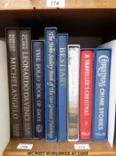 A quantity of Folio Society titles in slipcases, including two Christmas books, 'Bestiary',
