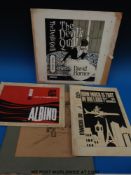 Two Heinemann publishers original artworks,