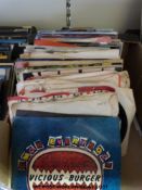 Over 90x 7” singles mostly from the 1960s and the 1970s with a few from the 1950s.