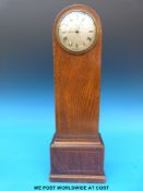 A Finnigan's Ltd Manchester miniature longcase clock, height 45.