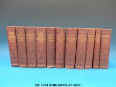 Eleven volumes of the 