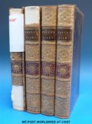 The Diaries of Samuel Pepys (London, Hurst & Blackett, 1854), full leather, poor condition,