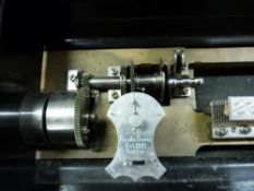 An interchangeable cylinder musical box stamped Nicole Freres of Geneve, date 1870-1880,