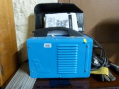 A Clarke Weld Easiarc 160N welder, mask and rods etc.