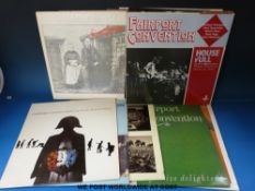 Approximately 70 various 1970's & 1980's vinyl LP's including Lindisfarne, Dire Straits, Chicago,