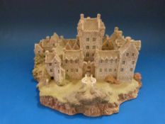 Large Lilliput Lane 'Cawdor Castle', limited edition 1286/3000,