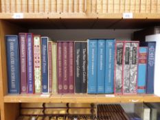 A quantity of Folio Society works (20 volumes) including boxed sets; 'The Newgate Calendar',