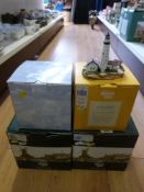 Four Lilliput Lane limited edition models 'The Hollywood Tower Hotel' 322, 'Safe Harbour' 1499,