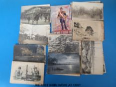 Postcards relating to early 20thC Chinese revolution together with a selection of early Chinese and