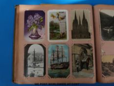 A cased 'Standard EP' magic lantern together with three boxed sets of Primus slides and a quantity