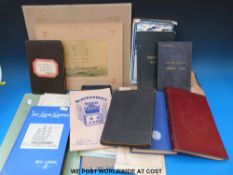 A collection of maritime ephemera relating to Thomas John Jones to include masters certificate