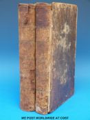 Daniel Defoe, 'Robinson Crusoe', 2 x volume 1,