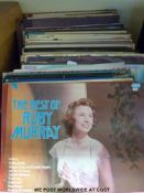 A large collection of LP's, largely easy listening but including Elvis, Dr Hook, Disney,