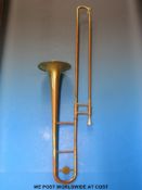 A cased La Fleur Boosey & Hawkes trombone (reg no 22211)