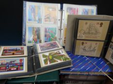 An extensive collection of PHQ cards in 11 albums,