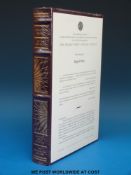 Peter Ackroyd, 'English Music', gilt leather, gilt to edges of pages and spine.