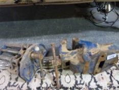 Four vices and a pocket hole jig