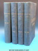 'County Life illustrated' 4 volumes (VIII, IX, X, XIII) blue cloth,