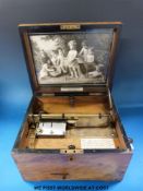 A symphonion disc musical box,