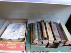 A quantity of pianola music rolls to include examples recorded by the the composers to include