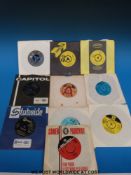 Ten collectable soul 7” singles including: Barret Strong “Stand Up And Cheer For The Preacher”