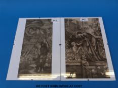 Sir Edward Burne-Jones (1833-1898)  two prints (c1900),