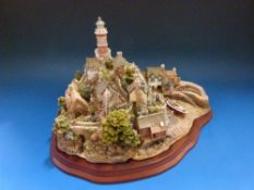 A very large limited edition Lilliput Lane 'Out of the Storm' model 1772/3000,