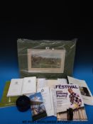 A collection of horse racing related ephemera to include race booklets for Royal Ascot and