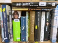 A collection of books relating to Paul McCartney,